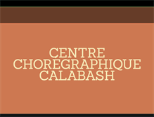 Tablet Screenshot of cie-calabash.com